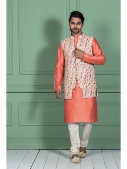 KISAH - Men Multi Kurta Jacket Set (Set of 3)