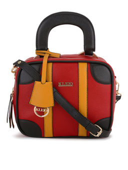 KLEIO - Structured Box Shaped Handbag