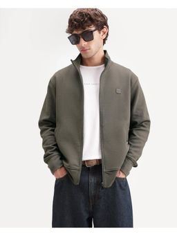 Rare Rabbit - Mens Costo Olive Cotton Blend Jacket