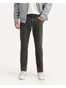 Rare Rabbit - Mens Sobu Dusky Green Cotton Blend Jeans