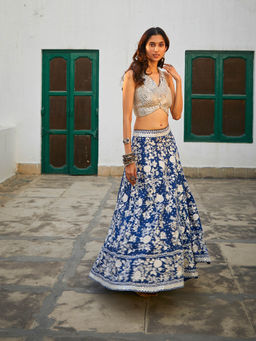 Twenty Nine - Parsi Gaara Bandhani Lehenga