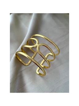 ISHKAARA - Gold Couture Cuff Bracelet