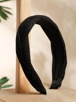 Stol'N - Black Knot Broad Hair Band