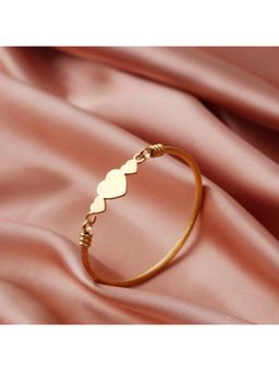 NAITRA - Gold Stainless Steel 18K Gold Plated Statement Bracelet