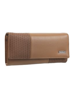 Mochi - Solid-Plain Brown Wallet
