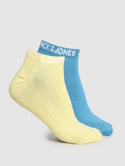 Jack & Jones - Men Solid Multicolor Socks (Pack of 2)