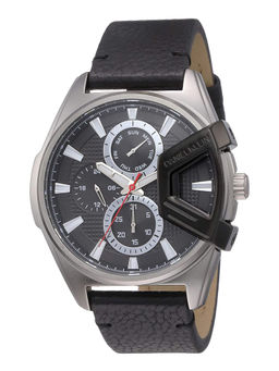 Daniel Klein - Black Round Analog Watch For Men - DK12158 - 1