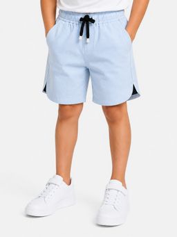 Bloom Up - Boys Sky Blue Casual Shorts