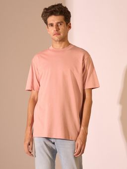 Selected - Pink Organic Cotton T-Shirt