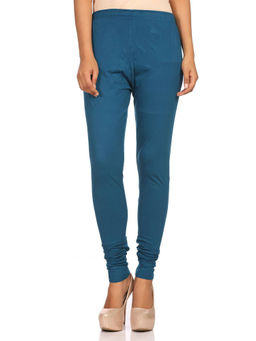 Rangriti - Women Blue Knitted Leggings
