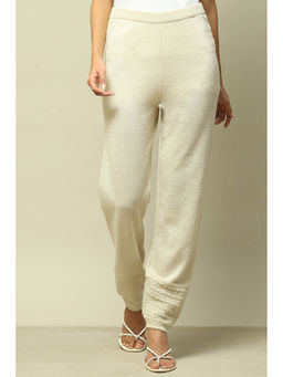 Rangriti - Women White Acrylic Pant