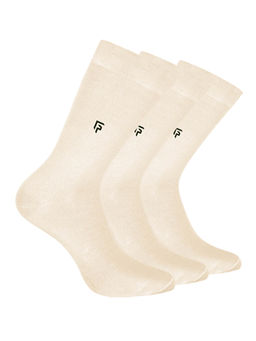 Footprints - Odour Free Organic Cotton Bamboo Men Formal Socks (Pack of 3)