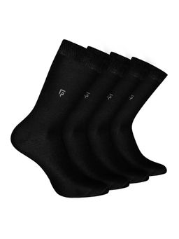 Footprints - Odour Free Organic Cotton Bamboo Men Formal Socks (Pack of 4)