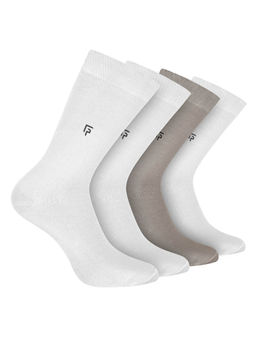 Footprints - Odour Free Organic Cotton Bamboo Men Formal Socks (Pack of 4)