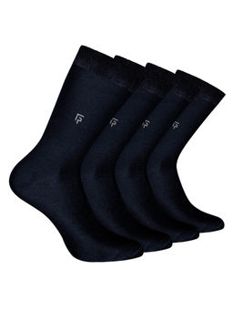 Footprints - Odour Free Organic Cotton Bamboo Men Formal Socks (Pack of 4)