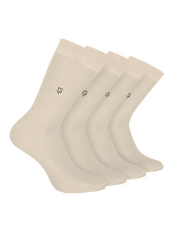 Footprints - Odour Free Organic Cotton Bamboo Men Formal Socks (Pack of 4)