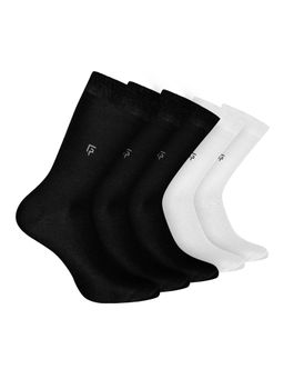 Footprints - Odour Free Organic Cotton Bamboo Men Formal Socks (Pack of 5)