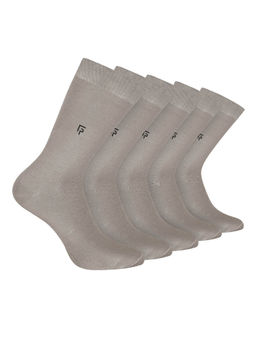 Footprints - Odour Free Organic Cotton Bamboo Men Formal Socks (Pack of 5)