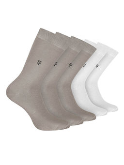 Footprints - Odour Free Organic Cotton Bamboo Men Formal Socks (Pack of 5)