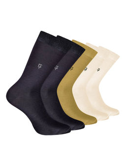 Footprints - Odour Free Organic Cotton Bamboo Men Formal Socks (Pack of 5)