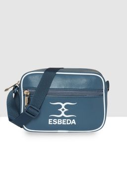 ESBEDA - Blue Colour Small Boxy Sling Bag for Women