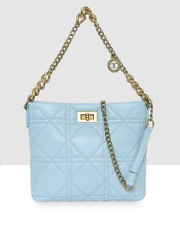 ESBEDA - Light Blue Colour Chain Handle Sling Bag for Women