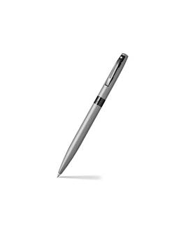 Sheaffer - 9109 Reminder Lacquer Ballpoint Pen Matte Grey with Polished Black PVD Trim