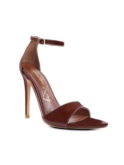 London Rag - Solid Brown Heels