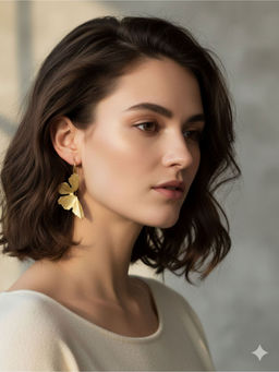 Heena Mittal - Fiore Needle Thread Earrings