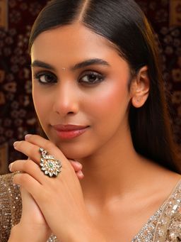 Ruby Raang Studio - Kundan Raaj Ring