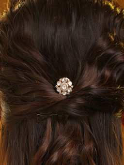 Ruby Raang Studio - Crown Leaf Hair Pin