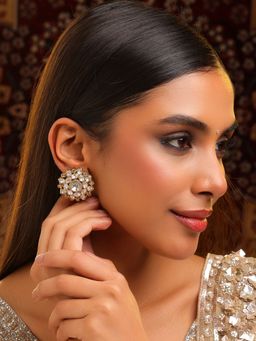 Ruby Raang Studio - Floral Aura Stud Earrings