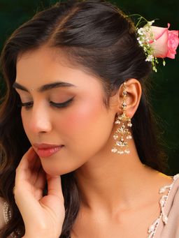 Ruby Raang Studio - Chandani Moti Earrings