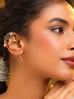 Ruby Raang Studio - Multi-Color Ear-Hugging Cuff