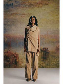 No Grey Area - Stone Washed Corduroy Chore Overcoat