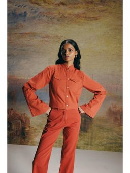 No Grey Area - Nehru Crepe Shacket