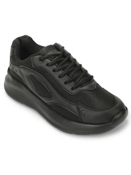 LIBERTY - Force 10 SOFTSTEP-L School Lacing Uniform Shoes for Kids - Black