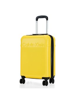 Calvin Klein - Expression Range Safety Yellow Color Hard Cabin Luggage