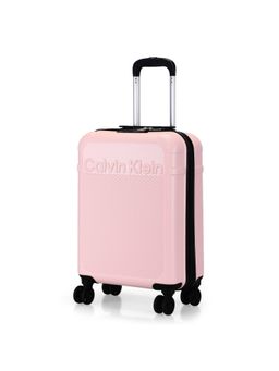 Calvin Klein - Expression Range Silver Pink Color Hard Cabin Luggage