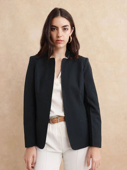 RAREISM - Tasmania Dark Green Plain Regular Blazer