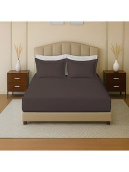 Mayfair Homes London - 100 % Cotton 144TC King size Fitted Bedsheet Set with 2 pillow covers