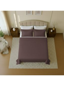 Mayfair Homes London - 100 % Cotton 144TC Queen Size Double Bedsheet Set with 2 pillow covers