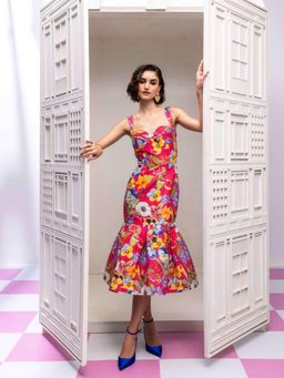 ZABELLA - Edena Rose Midi Dress