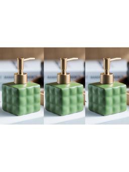 UMAI - Set of 3 220ml Soap Dispenser Green