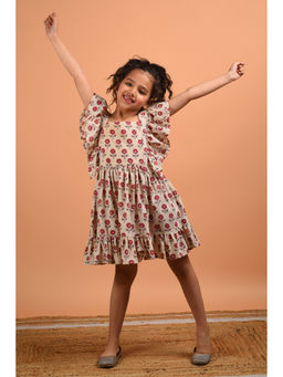 KALP - Marigold Frill Dress