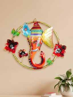 Ekhasa - Rajasthani Musicians Metal Wall Decoration Rajasthani Art Sculpture