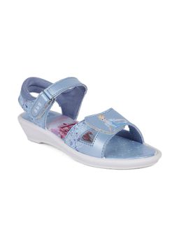 Bubblegummers - Printed Blue Sandals