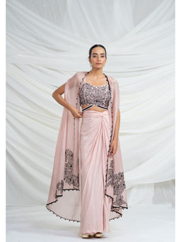 Ellemora - Floral Frenzy Pink Crop Top and Pant