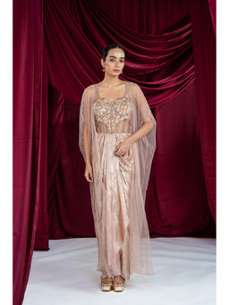 Ellemora - Rose Aura Drape Skirt and Blouse