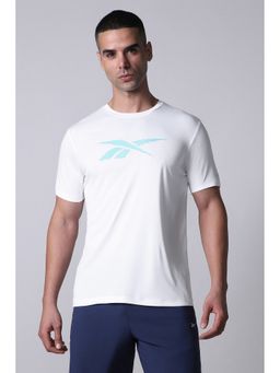 Reebok - White Men's T-Shirt